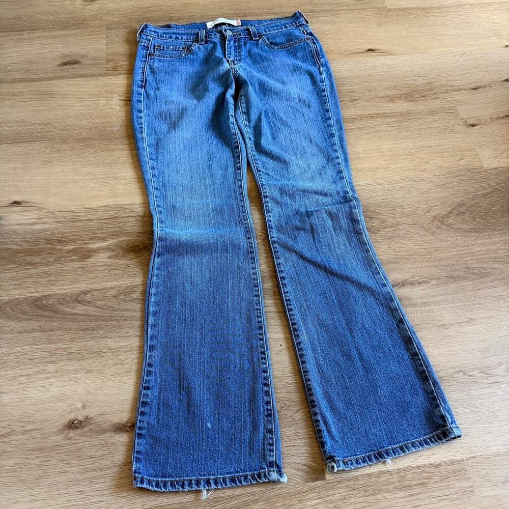 Levi's 515 Boot Cut Jeans Women's 10L Blue Denim Medium Wash - Picture 1 of 8